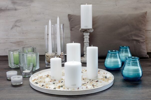 Lys i glas - Aqua Blå - Image 3