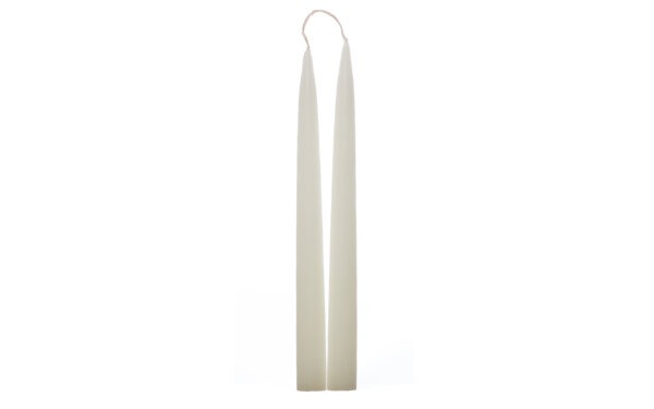 Stagelys - Elfenben - 40 cm.