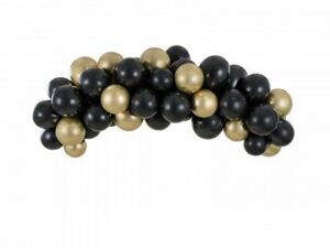 Ballon Bue - Sort/Guld