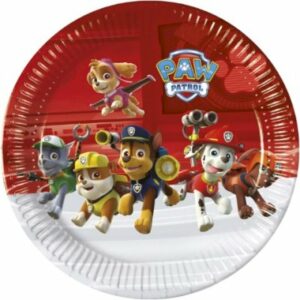 Tallerkner - Paw Patrol - 8 Stk.