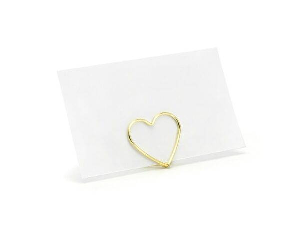 Bordkort Holder - Guld - 10 Stk. - Image 2