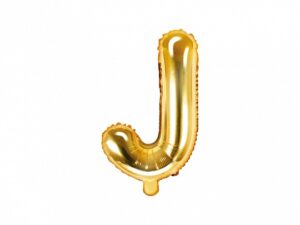 Ballon - Folie - J - Guld