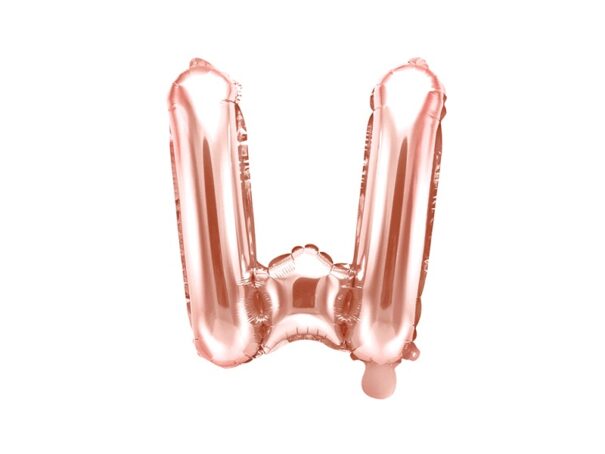 Ballon - Folie - W - Rosa/Guld