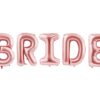 Ballon - Folie - BRIDE - Rosa/Guld