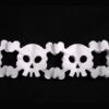 Halloween - Banner - Kranie - Hvid - Image 3