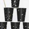 Halloween - Kopper - Flagermus - Sort/Guld - 6 Stk. - Image 2