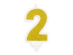 Kagelys - 2 tal - Guld