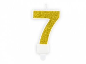 Kagelys - 7 tal - Guld