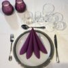 Servietter - Aubergine Lilla - Sovie - Klassisk gennemfarvet - 33 x 33 - Image 6