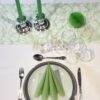 Bordløber - Sizoweb - Lime Grøn - 30 cm. x 25 m. - Image 2