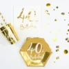 Konfetti - 40! - Guld - Image 2