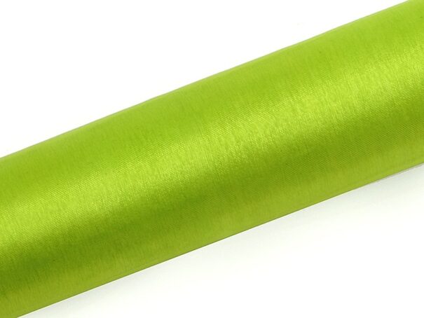 Organza - Lime Grøn - 0,16 x 9m