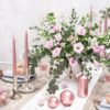 Kugle Lys - Rosa Guld - 6 cm - Image 2