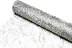 Bordløber - Sizoweb - Sølv - 30 cm. x 25 m.