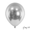 Ballon - Glossy Sølv - 30 cm