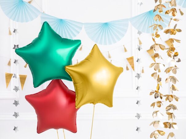 Ballon - Folie - Stjerne - Guld - Image 2