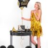 Ballon - Folie - Happy Birthday - Sort - Image 2