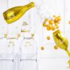 Kage Pynt - Happy New Year - Guld - Image 3