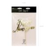 Kage Pynt - Happy New Year - Guld - Image 4