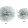 Pompom – Sølv – 25 cm. - Image 2