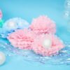 Pompom - Lys Pink - 25 cm. - Image 4