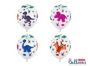 Ballon - Dinosaur - 6 stk
