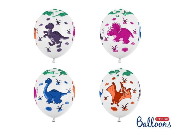 Ballon - Dinosaur - 6 stk