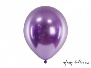 Ballon - Glossy Lilla - 30 cm