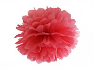 Pompom – Rød – 25 cm.