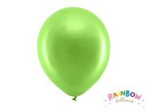 Ballon - Metal Grøn - 30 cm