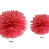 Pompom – Rød – 25 cm. - Image 2