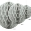 Honeycomb Ball - Grå - 30 cm. - Image 2