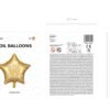 Ballon - Folie - Happy birthday - Guld - Image 3