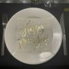 Servietter - Happy New Year - Hvid/Guld - Image 6