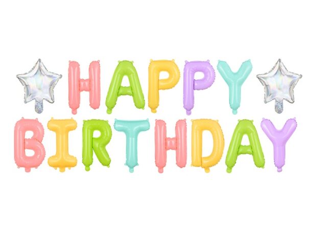 Ballon - Folie - HAPPY BIRTHDAY - Image 2