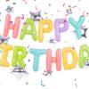 Ballon - Folie - HAPPY BIRTHDAY