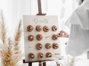Donutstativ - Natur Træ