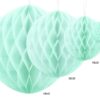 Honeycomb Ball - Mint - 10 cm. - Image 2