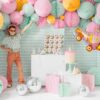 Honeycomb Ball - Mint - 10 cm. - Image 4