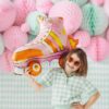 Honeycomb Ball - Mint - 10 cm. - Image 6