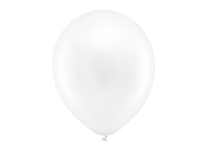Ballon - Metal Hvid - 30 cm