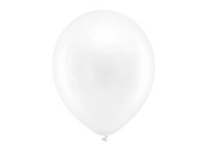 Ballon - Metal Hvid - 30 cm