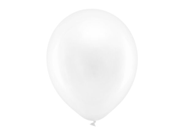 Ballon - Metal Hvid - 30 cm