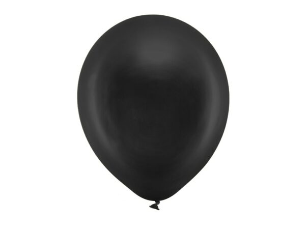 Ballon - Metal Sort - 30 cm.