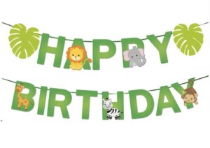 Banner - Jungle Happy Birthday