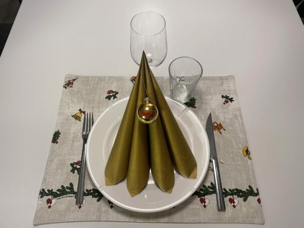 Julekugle - Guld Blank - 4 cm. - Image 3