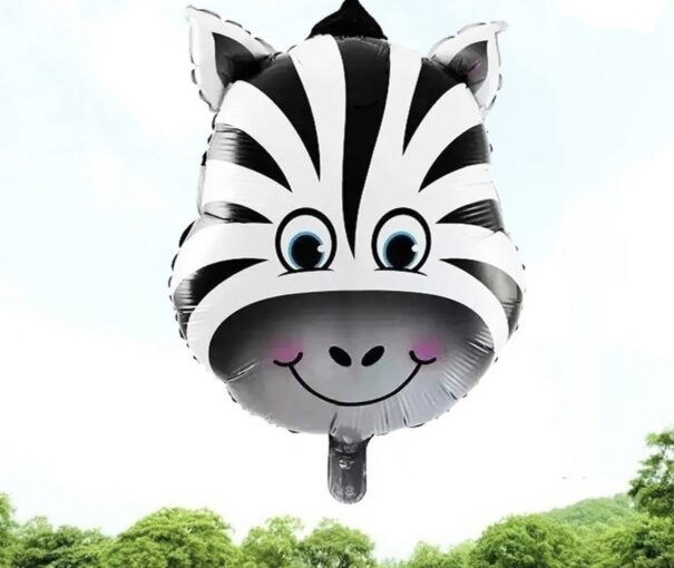 Ballon -  Folie - Zebra