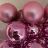 Julekugle - Blank Lys Pink - 6 cm. - Image 2