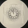 Servietter - Hvid Med Ur - 25x25 - Image 2
