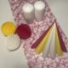 Honeycomb Ball - Gul - 10 cm. - Image 6